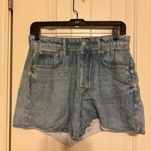 rag & bone Blue Jean Shorts Relaxed Fit